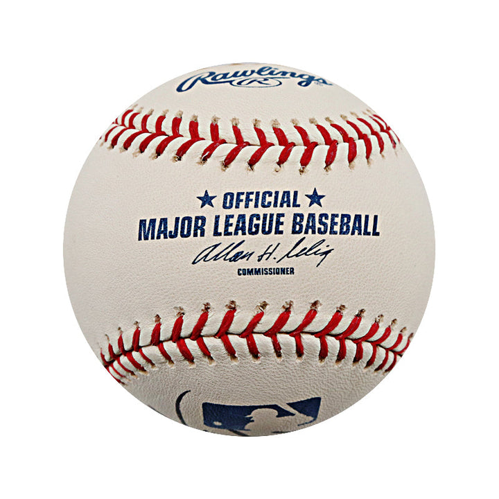 Nelson Figureoa Pirates Mets Astros Autographed Signed OMLB Baseball (JSA COA)