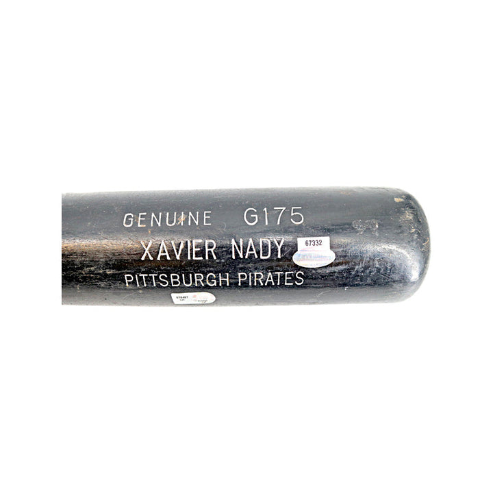 Xavier Nady New York Yankees #22 2008 Game Used Pittsburgh Bat (Broken in 2) (Steiner LOA)