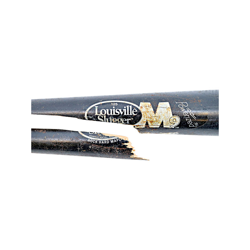 Xavier Nady New York Yankees #22 2008 Game Used Pittsburgh Bat (Broken in 2) (Steiner LOA)