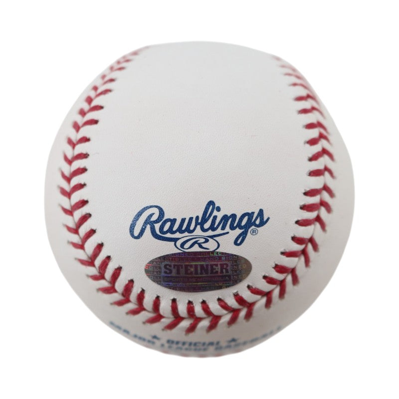 Derek Jeter New York Yankees Autographed OMLB Baseball MLB/Steiner COA