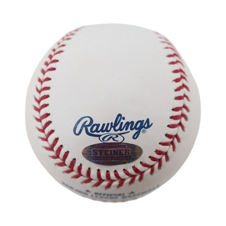 Derek Jeter New York Yankees Autographed OMLB Baseball MLB/Steiner COA