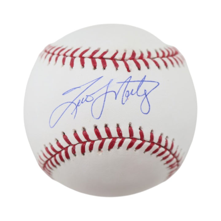 Tino Martinez New York Yankees Autographed OMLB Baseball MLB/Steiner COA