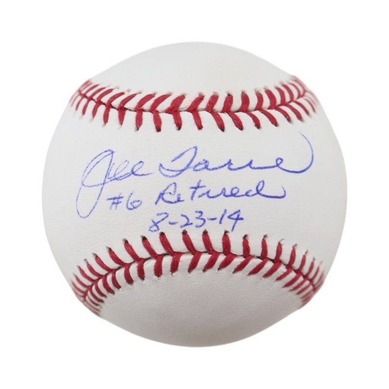 Joe Torre New York Yankees Autographed Inscribed OMLB Baseball Steiner COA