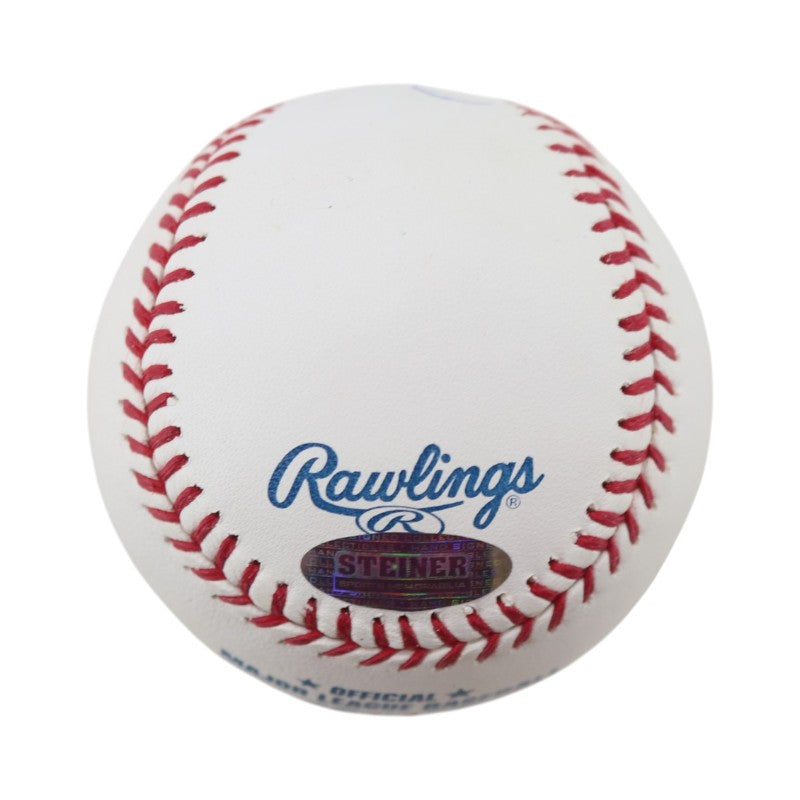 Joe Torre New York Yankees Autographed Inscribed OMLB Baseball Steiner COA