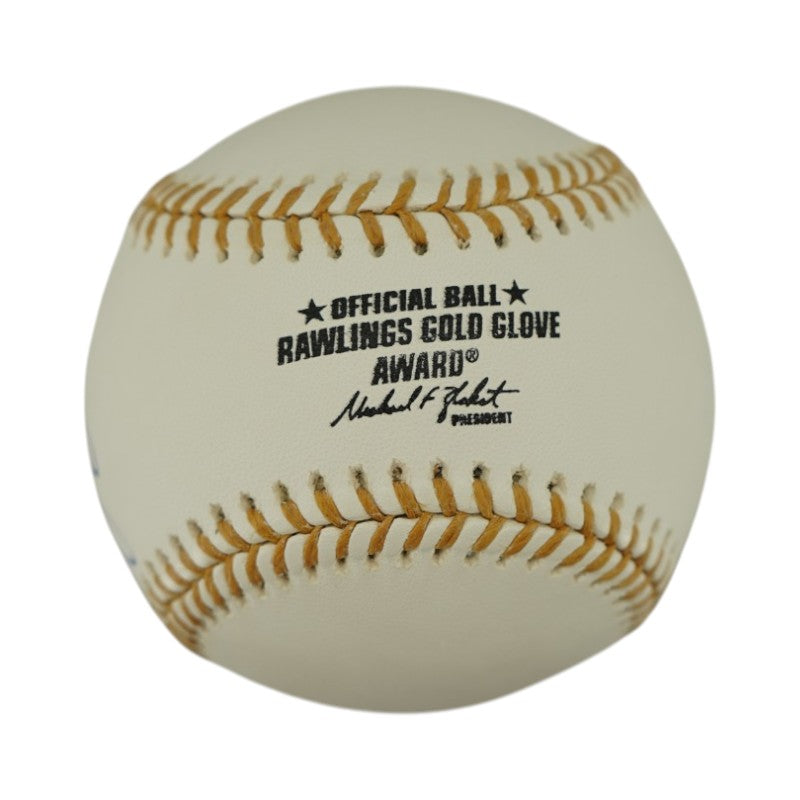 Kyle Tucker Dodgers Astros Autographed Official Gold Glove Baseball JSA COA