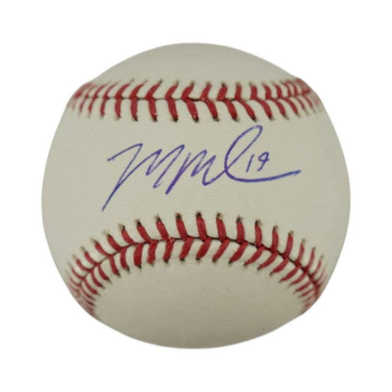 Mason Miller San Diego Padres Autographed OMLB Baseball Beckett Auth