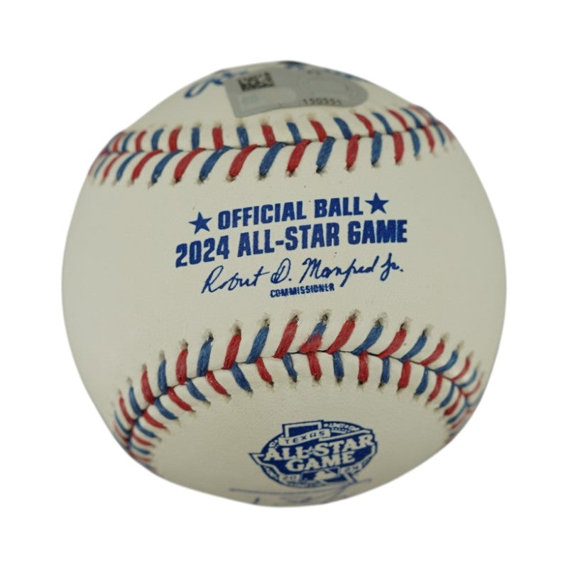 Tarik Skubal Detroit Tigers Autographed 2024 MLB All-Star Game Logo Baseball Fanatics/MLB AUTH