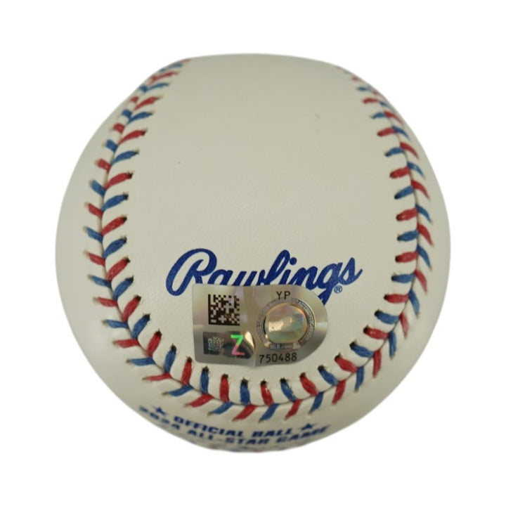 Paul Skenes Pittsburgh Pirates Autographed 2024 MLB All-Star Game Logo Baseball MLB AUTH
