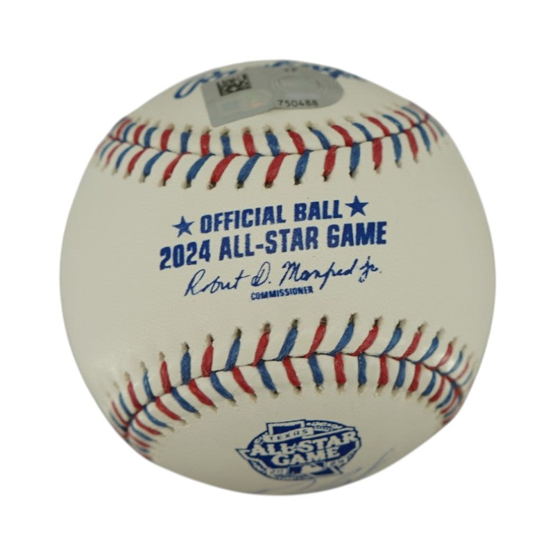 Paul Skenes Pittsburgh Pirates Autographed 2024 MLB All-Star Game Logo Baseball MLB AUTH