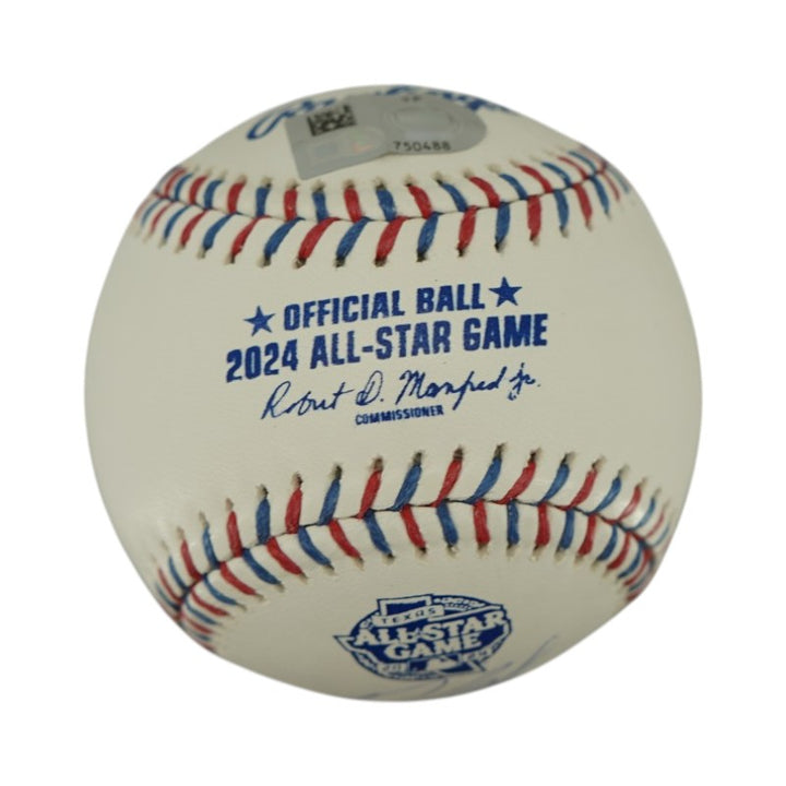 Paul Skenes Pittsburgh Pirates Autographed 2024 MLB All-Star Game Logo Baseball MLB AUTH