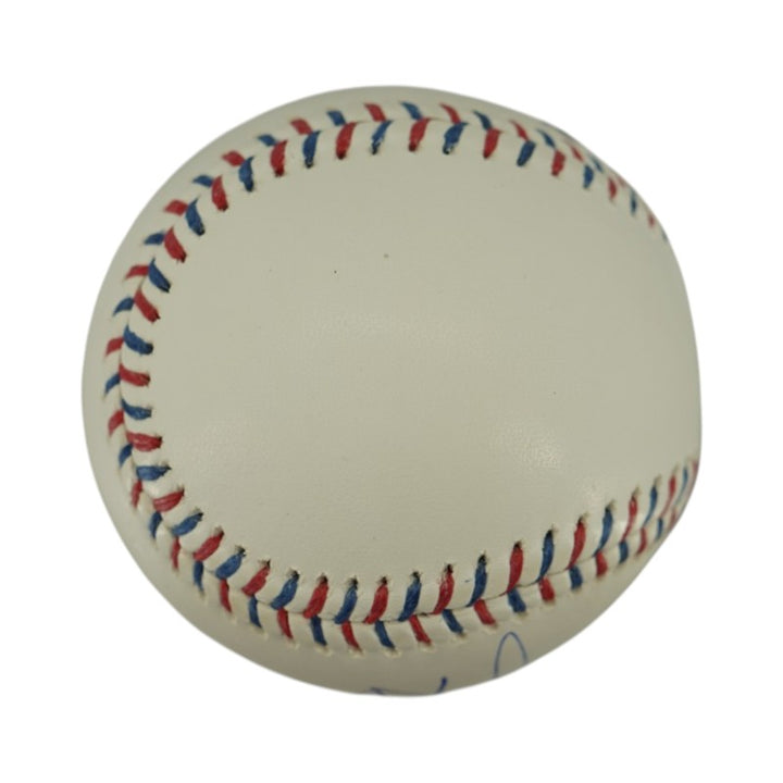 Chris Sale Tarik Skubal Braves Detroit Tigers Autographed 2024 ASG Logo Baseball Beckett AUTH