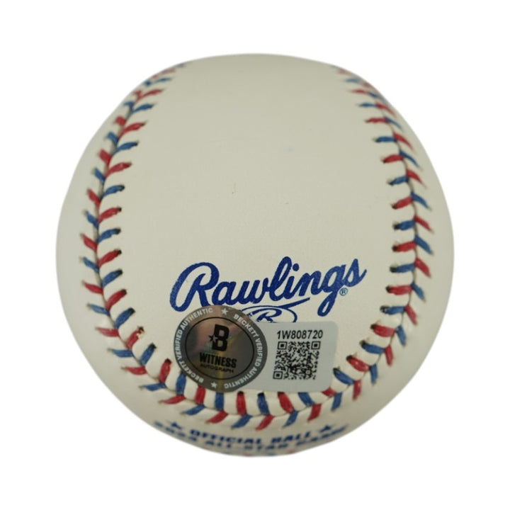 Mason Miller San Diego Padres Autographed Inscribed 2024 MLB All-Star Game logo Baseball Beckett AUTH
