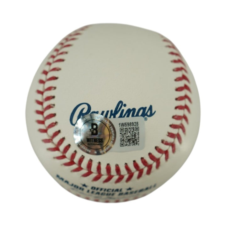 Mason Miller San Diego Padres Autographed OMLB Ball Beckett AUTH