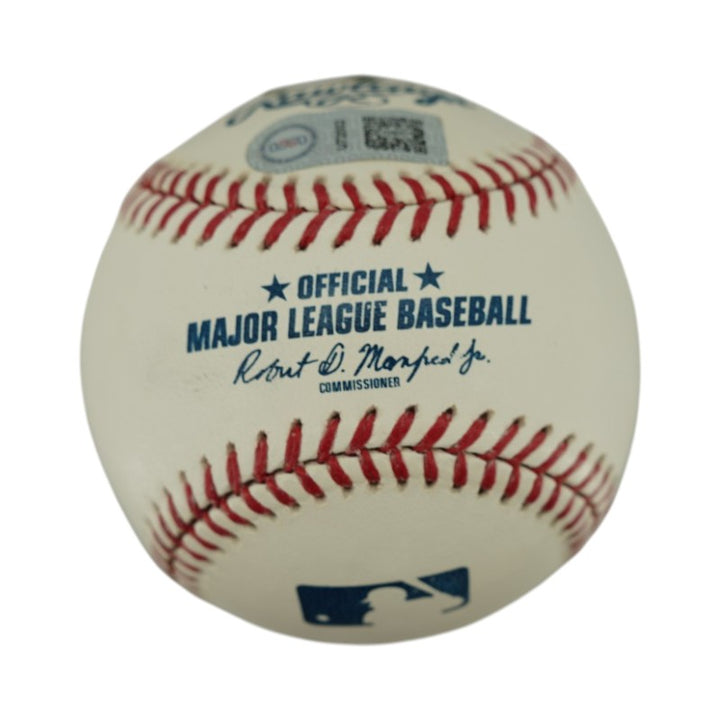 Josh Hader Astros Breweers Autographed Inscribed OMLB Baseball Beckett AUTH/USA AUTH