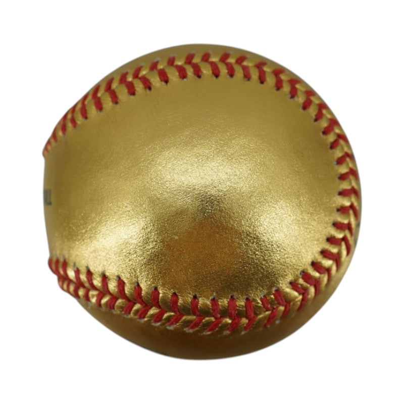 Aaron Judge New York Yankees Autographed Gold OLMB Baseball JSA Holo Only