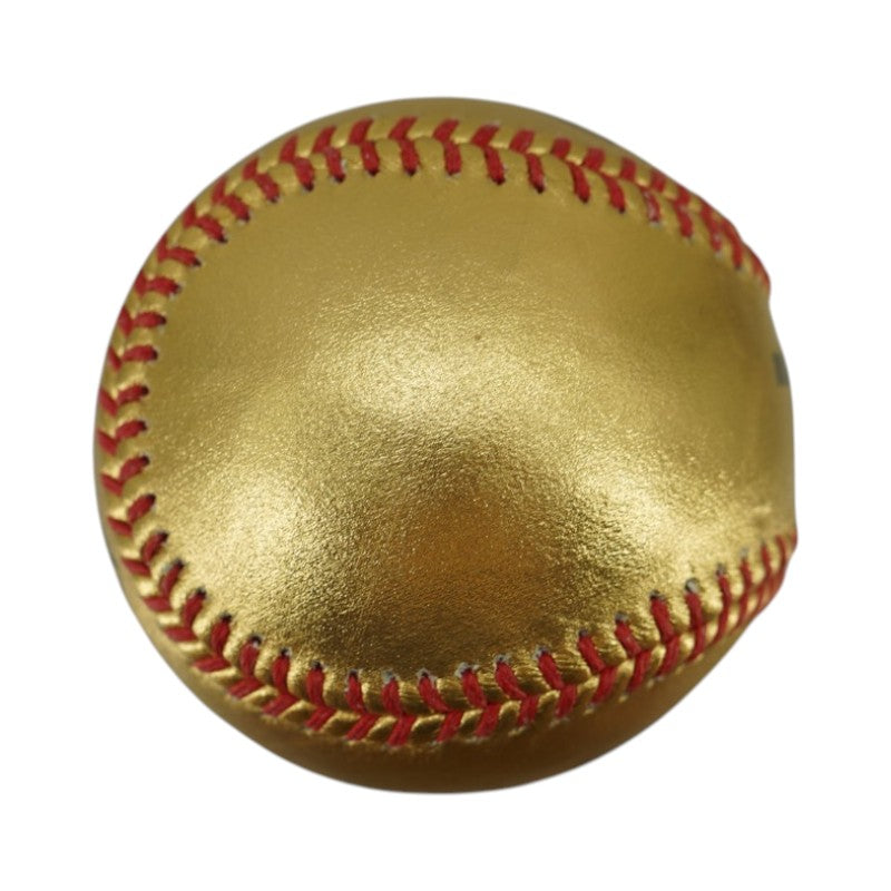Aaron Judge New York Yankees Autographed Gold OLMB Baseball JSA Holo Only