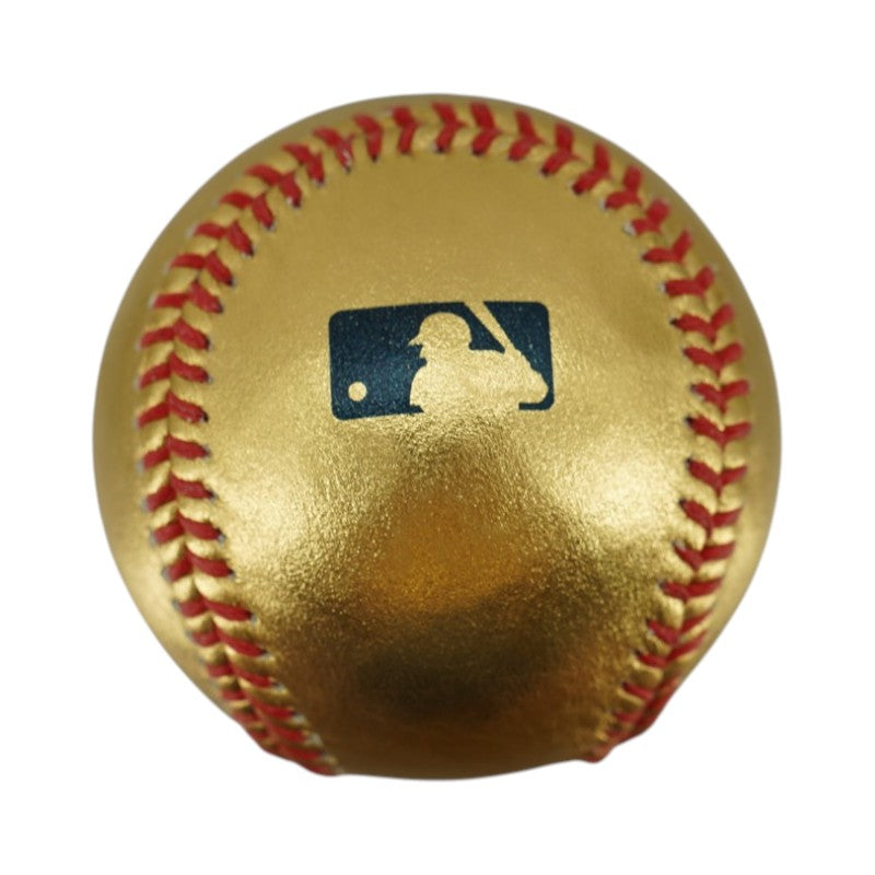 Aaron Judge New York Yankees Autographed Gold OLMB Baseball JSA Holo Only