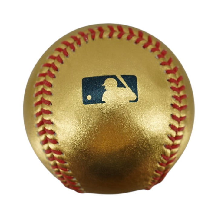Aaron Judge New York Yankees Autographed Gold OLMB Baseball JSA Holo Only