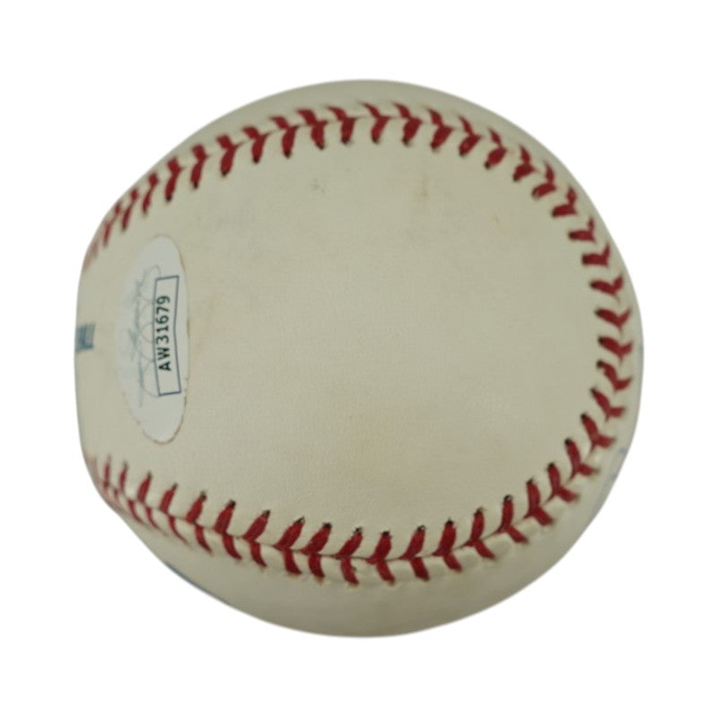 Joe Torre New York Yankees Autographed OMLB Baseball JSA COA