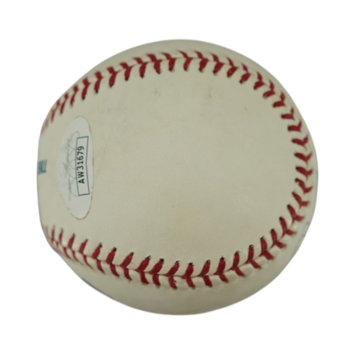 Joe Torre New York Yankees Autographed OMLB Baseball JSA COA