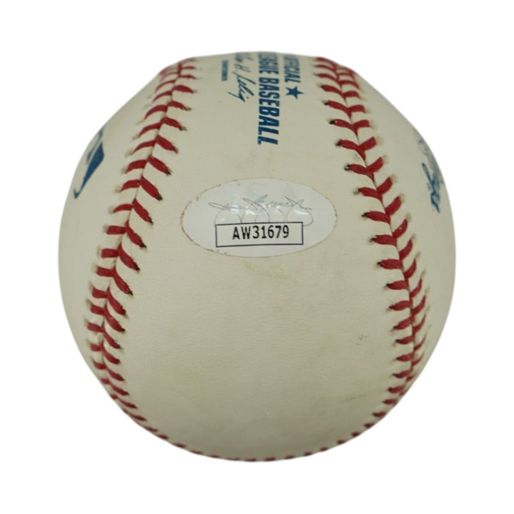Joe Torre New York Yankees Autographed OMLB Baseball JSA COA