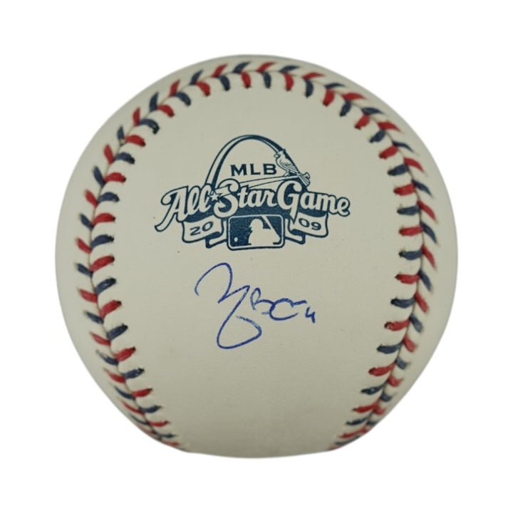 Yadier Molina St. Louis Cardinals Autographed 2009 All-Star Game Logo Ball JSA Holo/USA AUTH