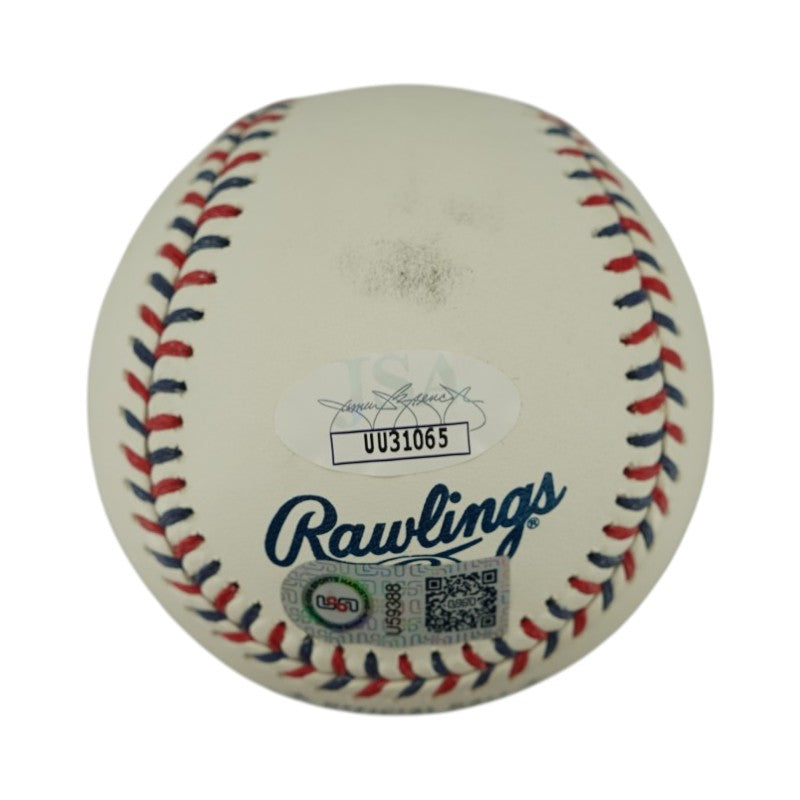 Yadier Molina St. Louis Cardinals Autographed 2009 All-Star Game Logo Ball JSA Holo/USA AUTH