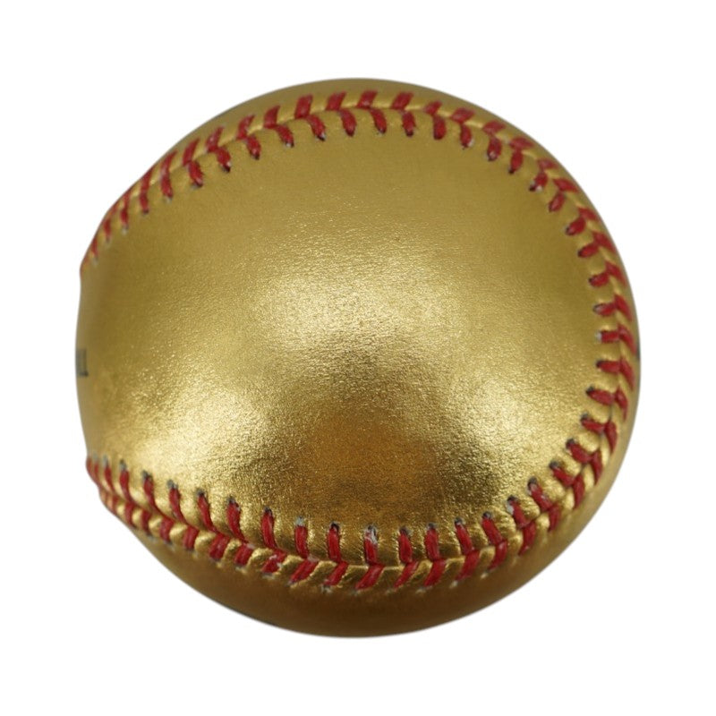 Aaron Judge New York Yankees Autographed Gold OLMB Baseball JSA Holo Only