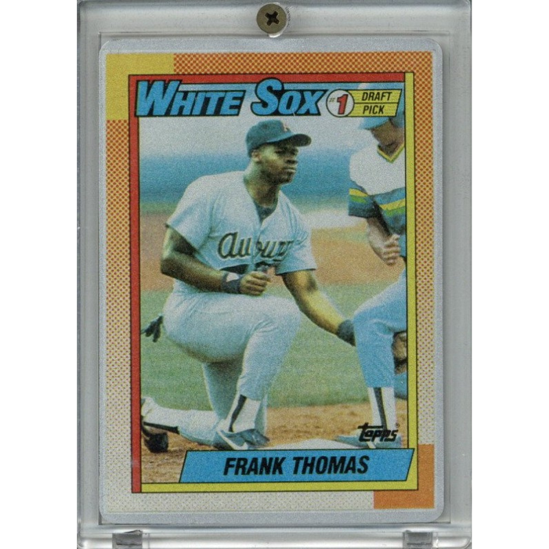 Frank Thomas Chicago White Sox 1990 Topps Vintage Keeper Metal Card #180/500