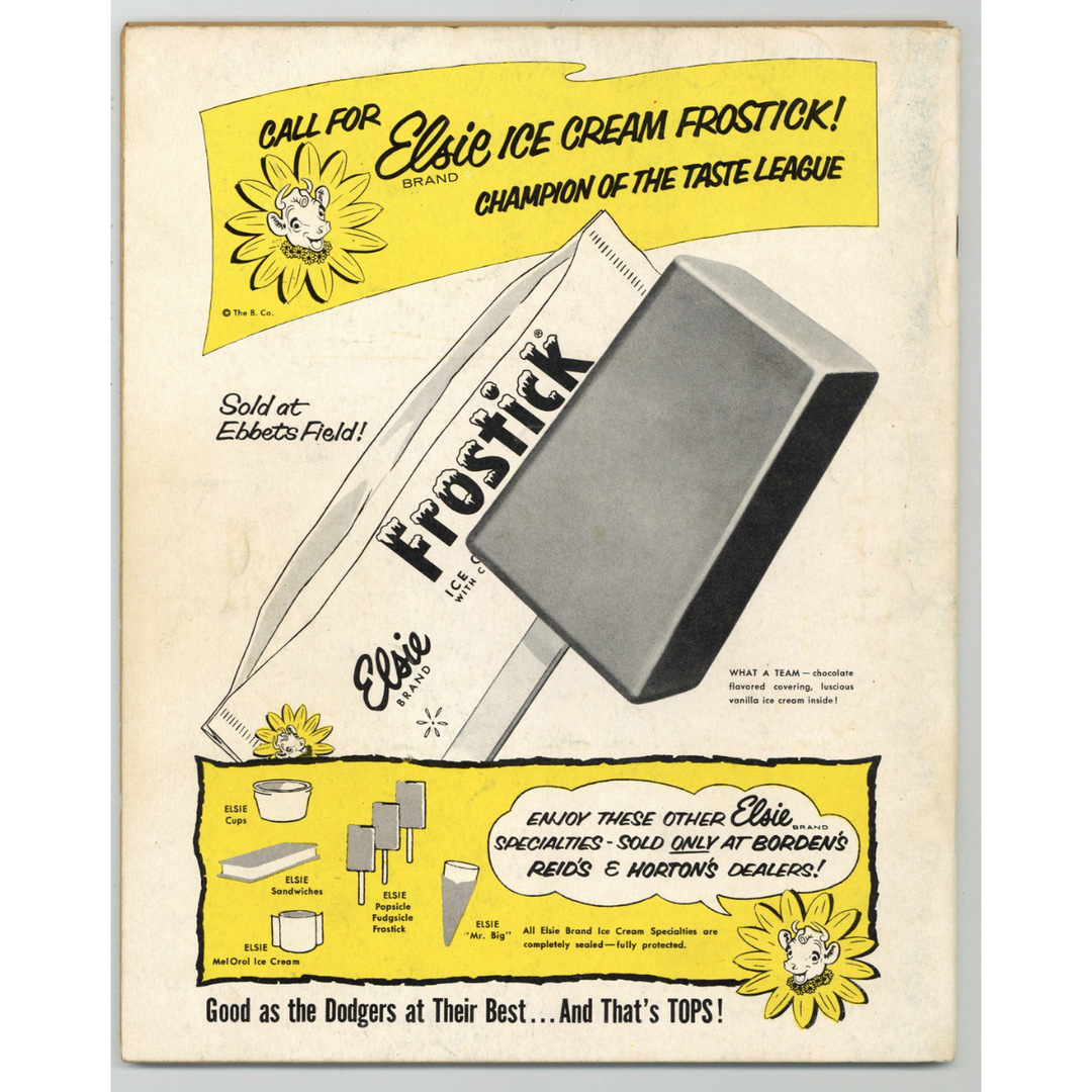 Brooklyn Dodgers 1957 Yearbook Magazine