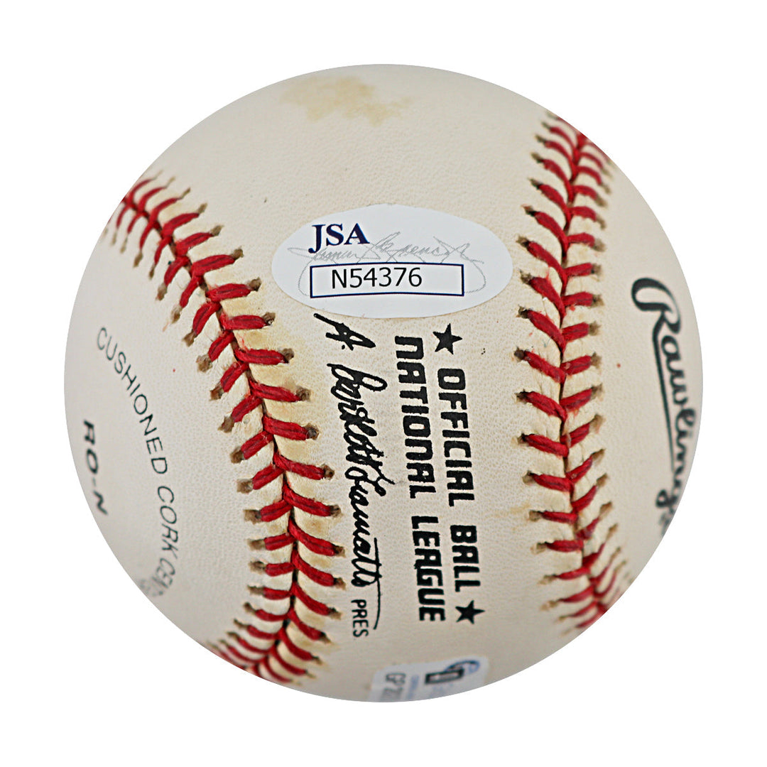 Jesse Orosco New York Mets Autographed Signed Inscribed ONL Baseball (JSA Auth #NS54376)