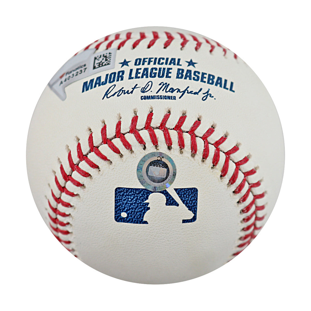 Eloy Jiminez Chicago White Sox Autographed Signed OMLB Baseball (Fanatics Auth #A403237)