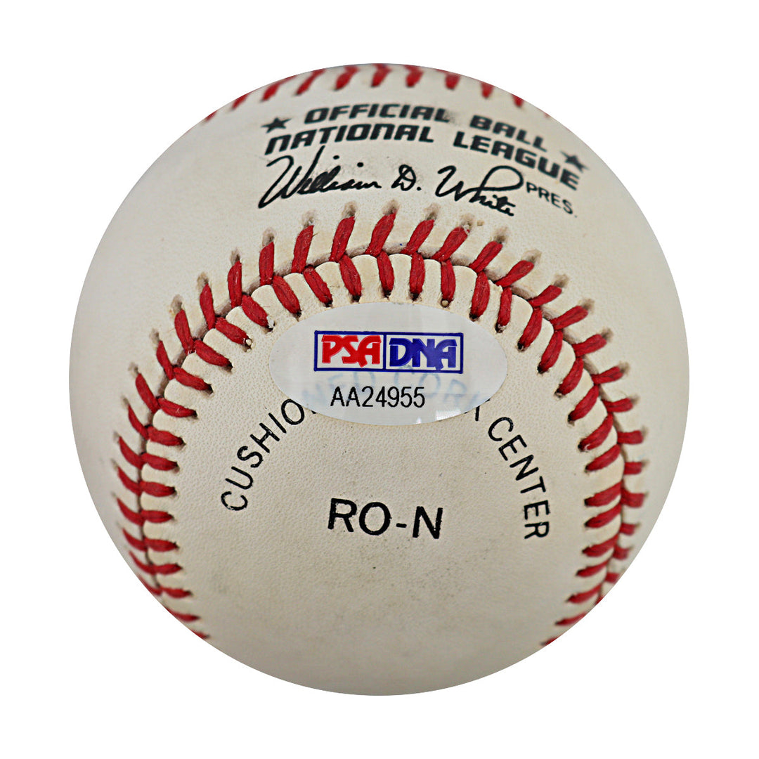 Billy WIlliams Chicago Cubs Autographed Signed ONL Baseball (PSA Auth #AA24955)