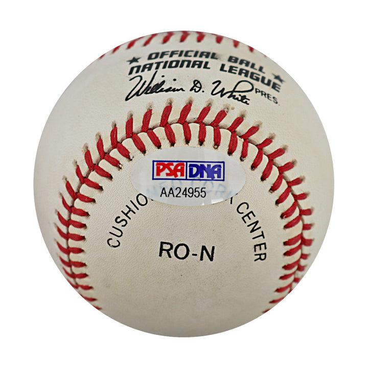 Billy WIlliams Chicago Cubs Autographed Signed ONL Baseball (PSA Auth #AA24955)