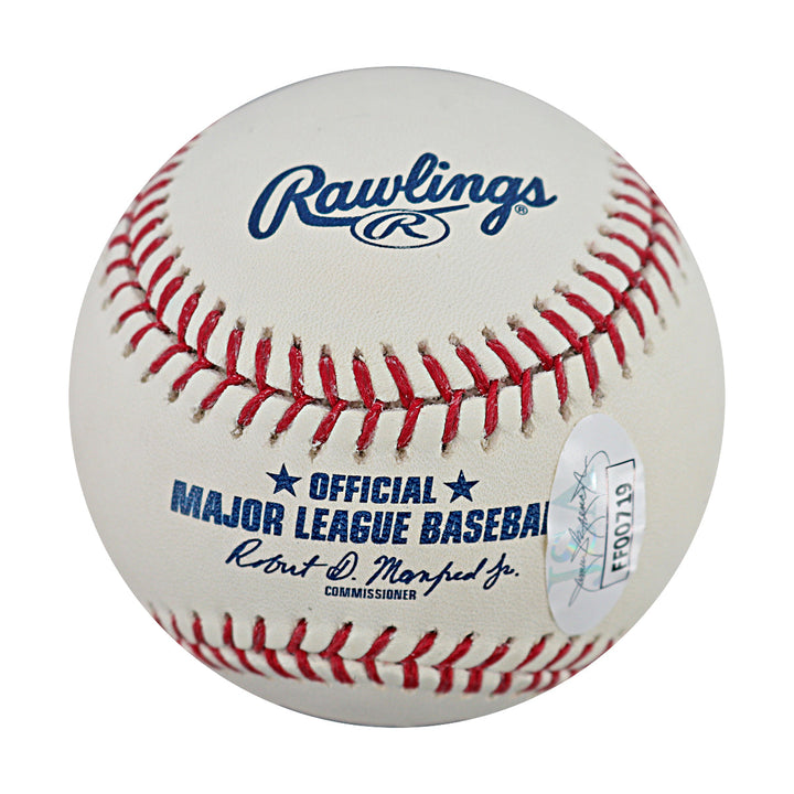 Jeff McNeil New York Mets Autographed Signed OMLB Baseball (JSA Auth #FF00719)