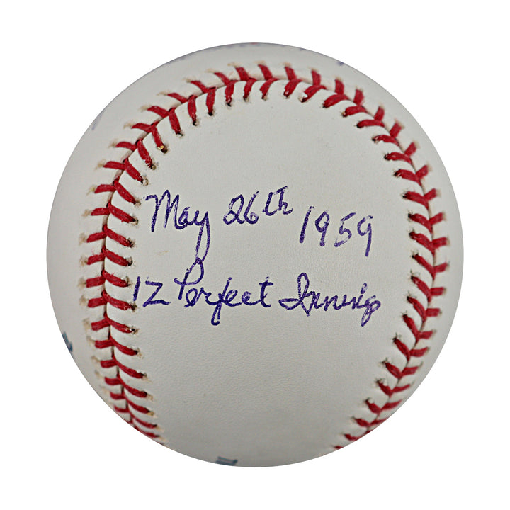 Joe Christopher Pittsburgh Pirates Autographed Signed Inscribed OMLB Baseball (Steiner Holo)