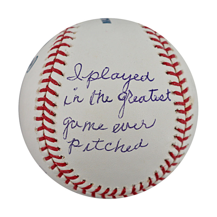 Joe Christopher Pittsburgh Pirates Autographed Signed Inscribed OMLB Baseball (Steiner Holo)