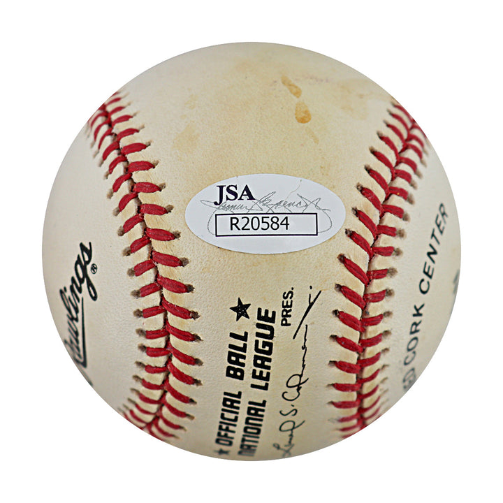 Richie Ashburn Philadelphia Phillies Autographed Signed ONL Baseball (JSA Auth #R20584)