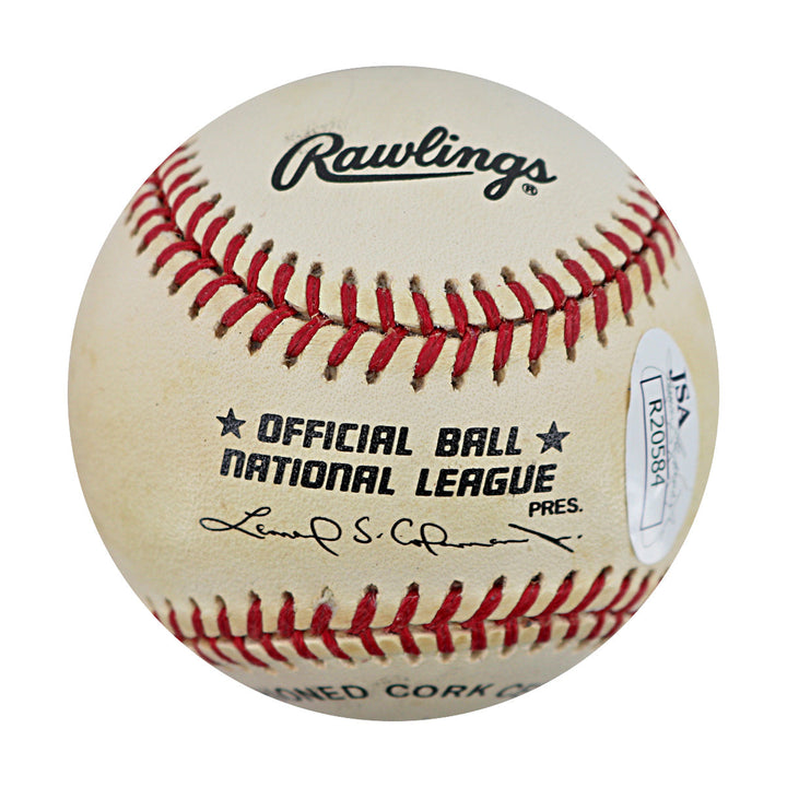 Richie Ashburn Philadelphia Phillies Autographed Signed ONL Baseball (JSA Auth #R20584)