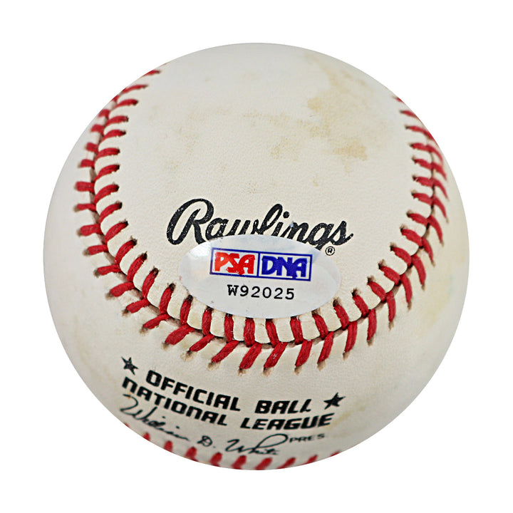 Kevin Elster New York Mets Autographed Signed ONL Baseball (PSA Auth #W92025)
