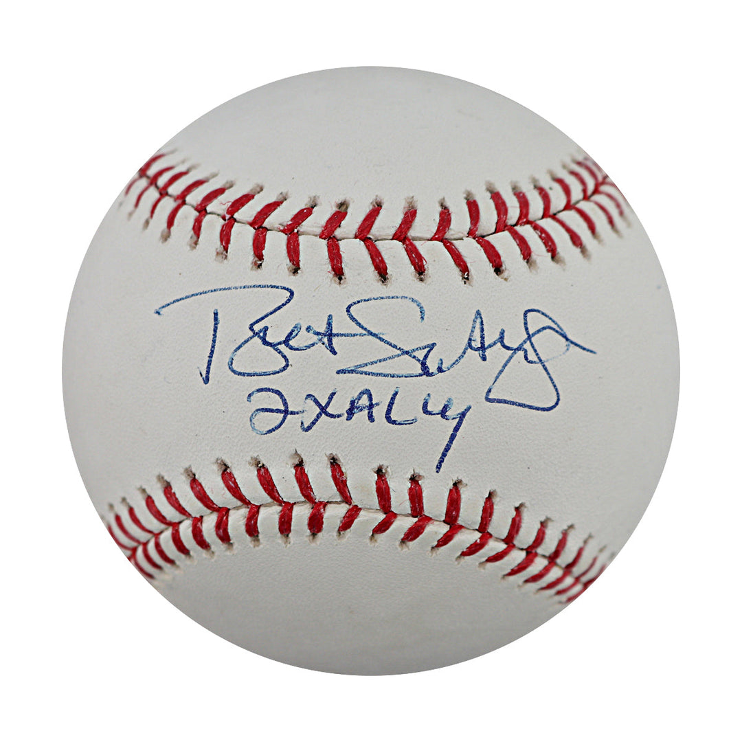 Bret Saberhagen Kansas City Royals Autographed Signed Inscribed OMLB Baseball (Tri-Star Holo)