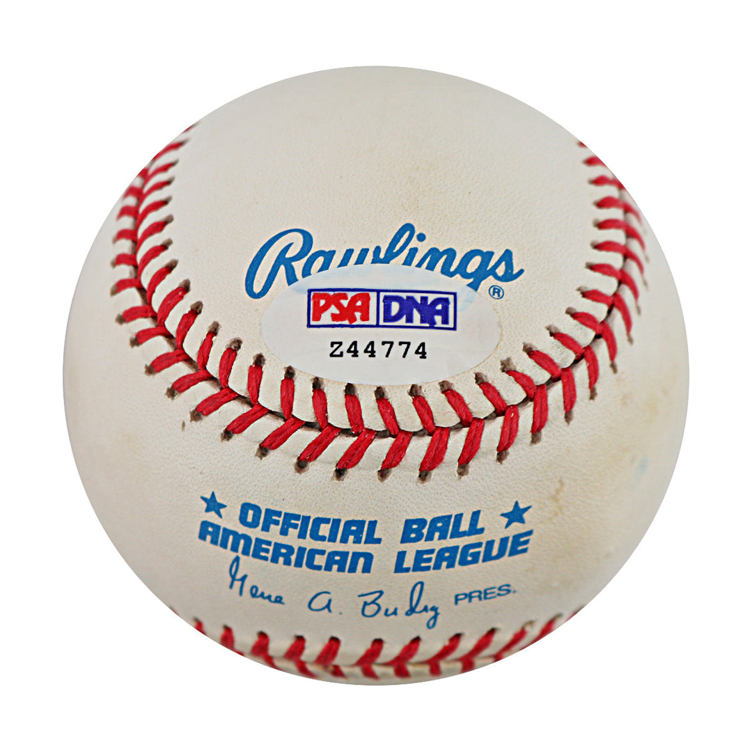 Rollie Fingers Oakland Athletics Autographed Signed OAL Baseball (PSA Auth #Z44774)