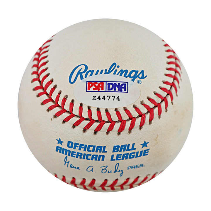 Rollie Fingers Oakland Athletics Autographed Signed OAL Baseball (PSA Auth #Z44774)