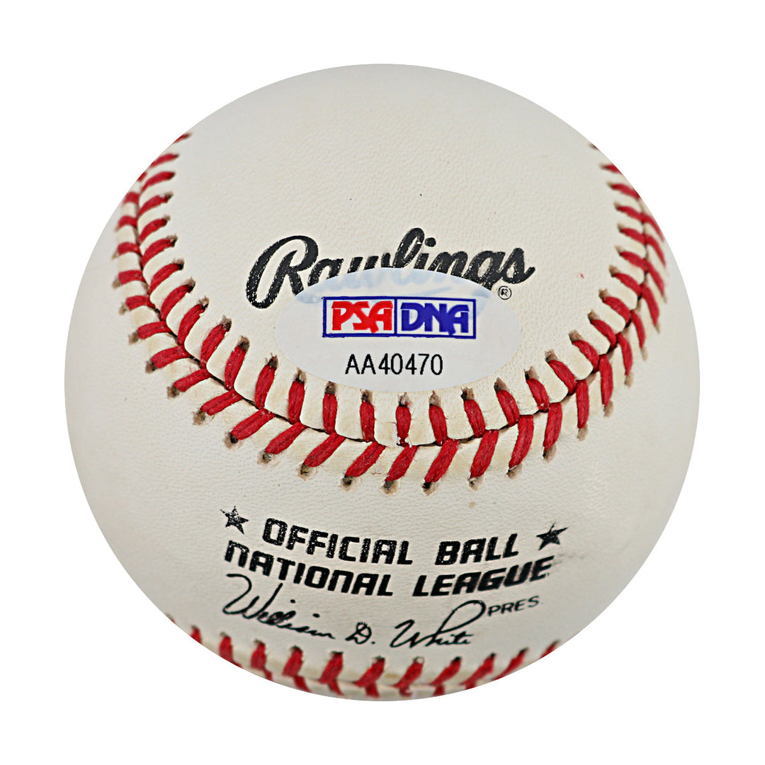 Gregg Jefferies New York Mets Autographed Signed ONL Baseball (PSA Auth #AA40470)