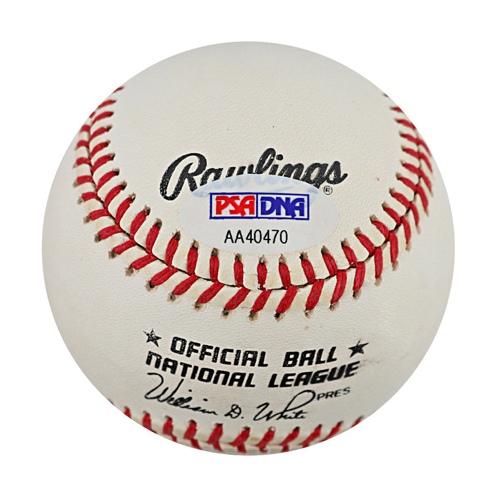 Gregg Jefferies New York Mets Autographed Signed ONL Baseball (PSA Auth #AA40470)