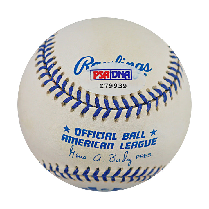 Mickey Vernon Washington Nationals Autographed Signed DiMaggio Logo Baseball (PSA Auth #Z79939)