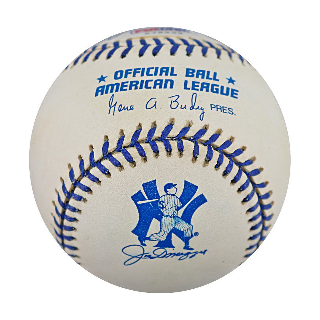 Mickey Vernon Washington Nationals Autographed Signed DiMaggio Logo Baseball (PSA Auth #Z79939)