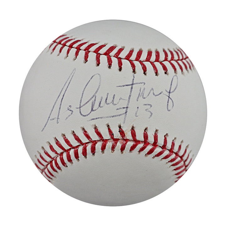 Asdrubal Cabrera New York Mets Autographed Signed OMLB Baseball (PSA Auth #Q79758)