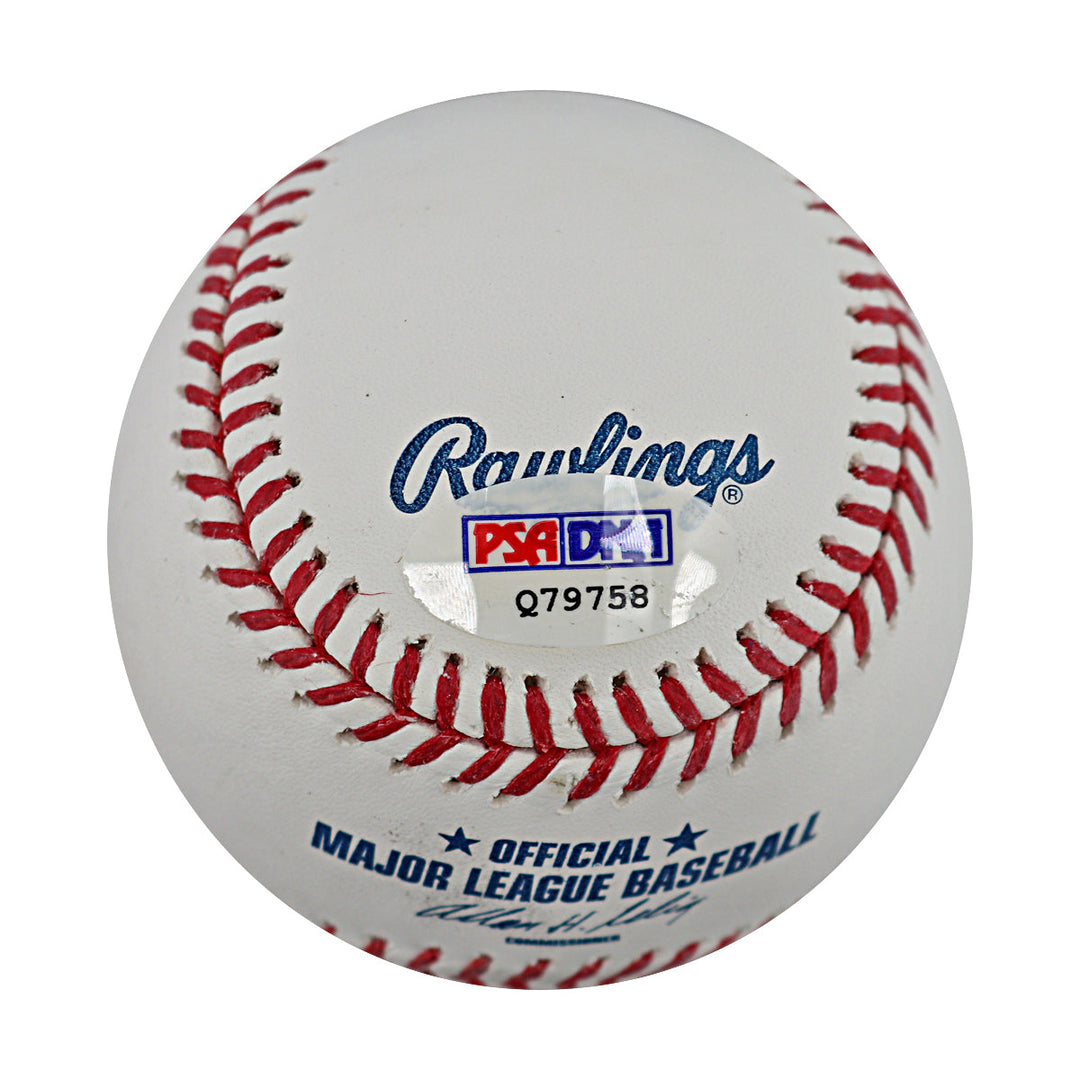 Asdrubal Cabrera New York Mets Autographed Signed OMLB Baseball (PSA Auth #Q79758)