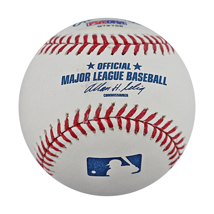 Asdrubal Cabrera New York Mets Autographed Signed OMLB Baseball (PSA Auth #Q79758)